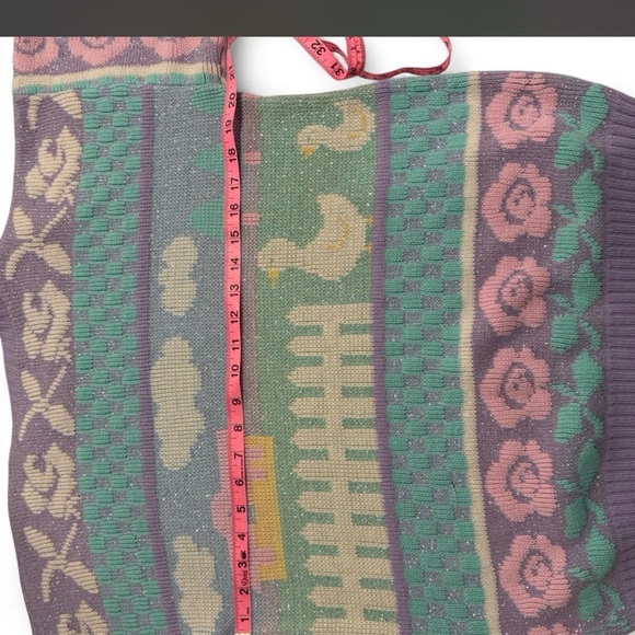 Vintage pastel duck sweater - Picture 7 of 8